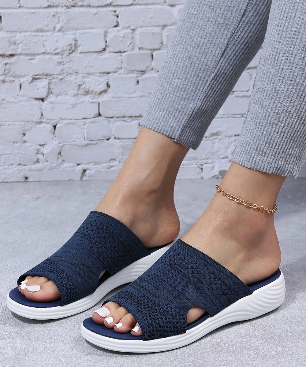 Outlet ๐ PAOTMBU Blue Cutout ๐ฉด Sandal - ๐ฉ Women ๐ - Image 3