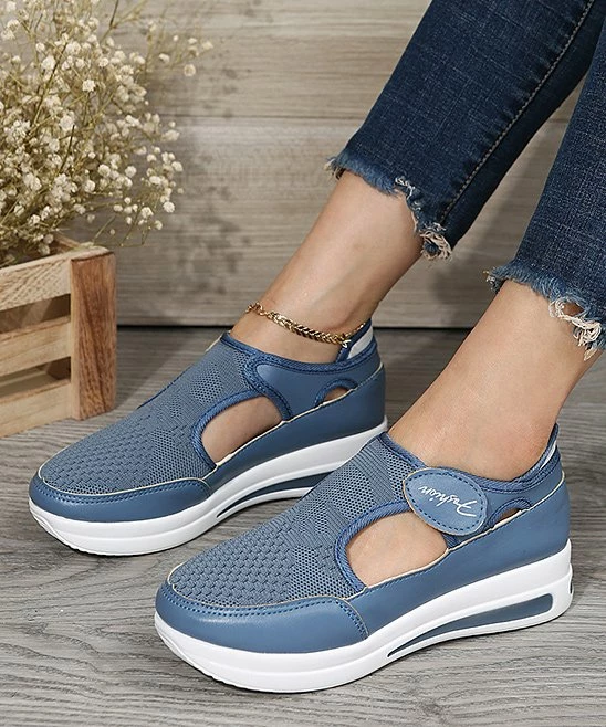 Best reviews of ❤️ PAOTMBU Blue & White Mesh 👟 Sneaker - 👩 Women ❤️ - Image 2
