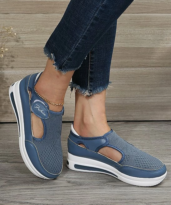 Best reviews of ❤️ PAOTMBU Blue & White Mesh 👟 Sneaker - 👩 Women ❤️ - Image 3