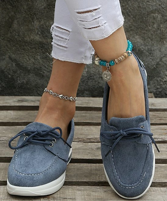 Discount ๐ฅฐ PAOTMBU Blue Boat ๐ Shoe - ๐ฉ Women ๐ - Image 4