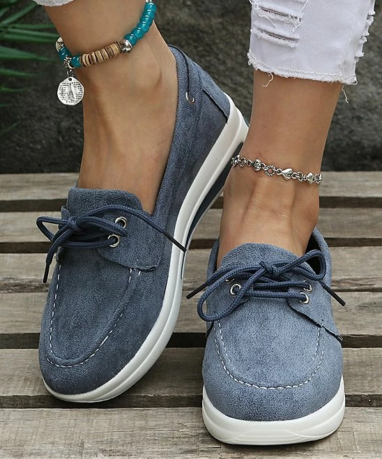 Discount ๐ฅฐ PAOTMBU Blue Boat ๐ Shoe - ๐ฉ Women ๐