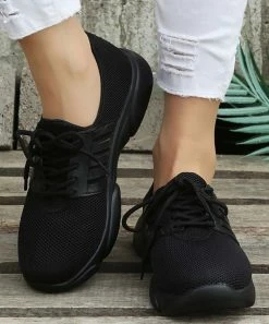Cheapest 🔔 PAOTMBU Black Mesh 👟 Sneaker - 👩 Women 😉