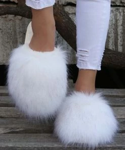 Flash Sale โญ PAOTMBU Beige Faux-Fur Slipper - ๐ฉ Women ๐งจ