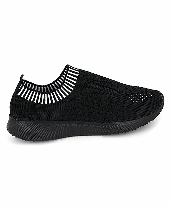 New ๐ PAOTMBU Black Knit Slip-On ๐ Sneaker - ๐ฉ Women ๐งจ - Image 4