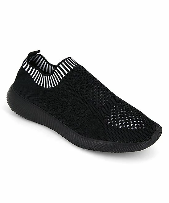 New ๐ PAOTMBU Black Knit Slip-On ๐ Sneaker - ๐ฉ Women ๐งจ - Image 2