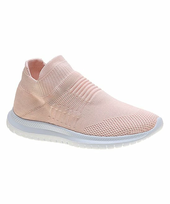 Wholesale 🥰 PAOTMBU Pink Ribbed Sock 👟 Sneaker - 👩 Women 🎁 - Image 2