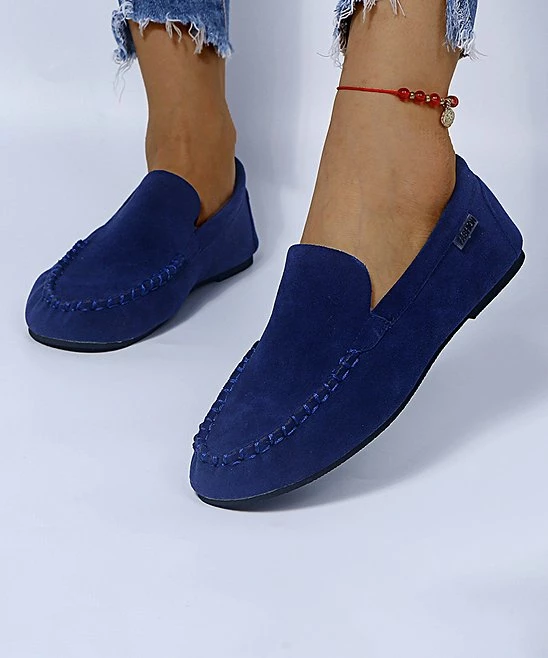 Coupon ⭐ PAOTMBU Blue Loafer - 👩 Women ✨ - Image 3