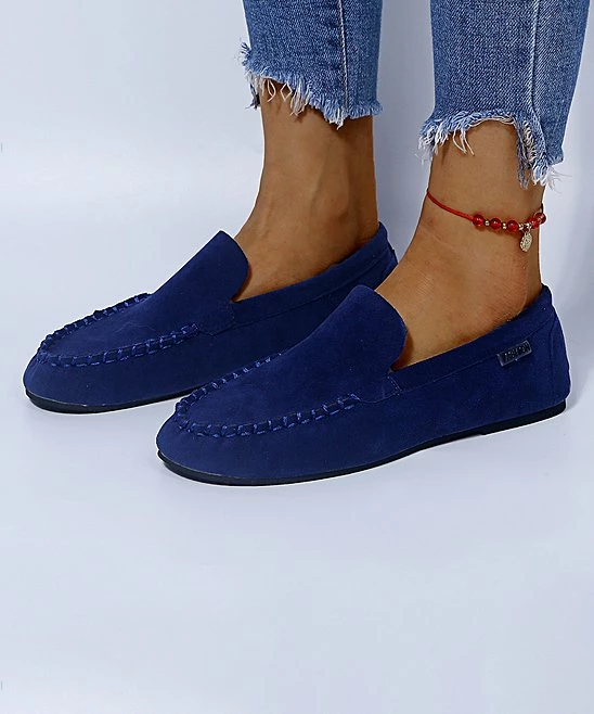 Coupon ⭐ PAOTMBU Blue Loafer - 👩 Women ✨ - Image 4