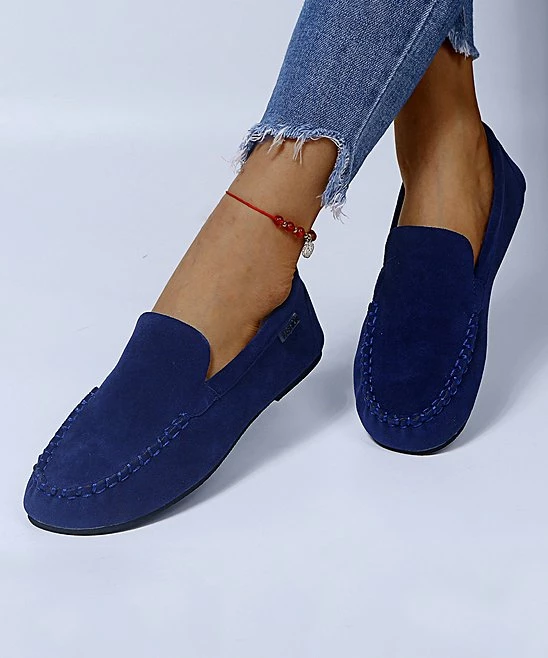 Coupon ⭐ PAOTMBU Blue Loafer - 👩 Women ✨ - Image 5