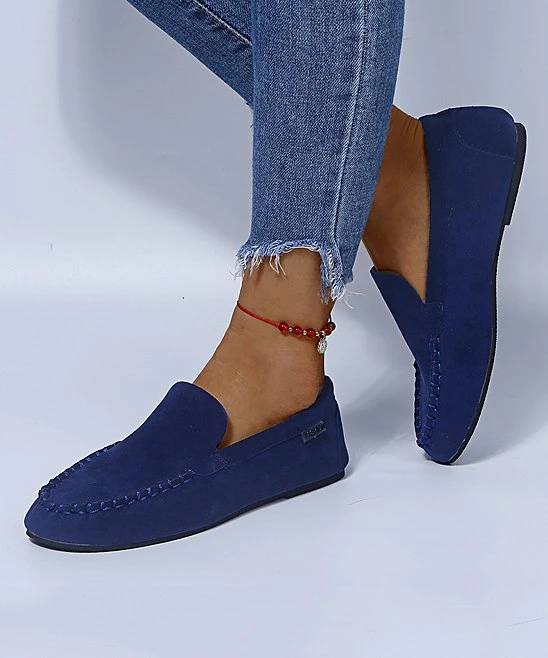 Coupon ⭐ PAOTMBU Blue Loafer - 👩 Women ✨